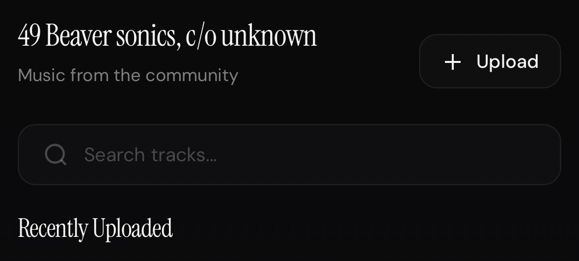 Music Player app screenshot
